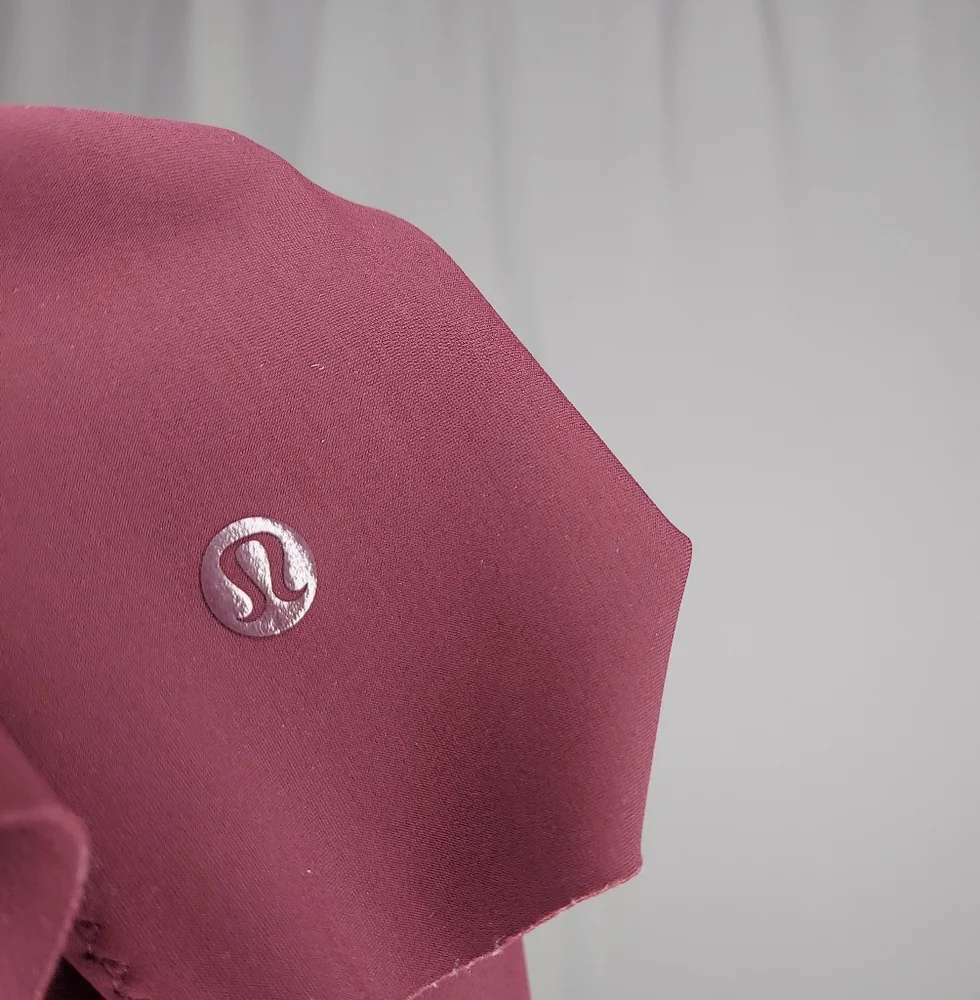 Lululemon Dress 4 Maroon‎ Tennis Skater Here To There Travel Discontinued Rare